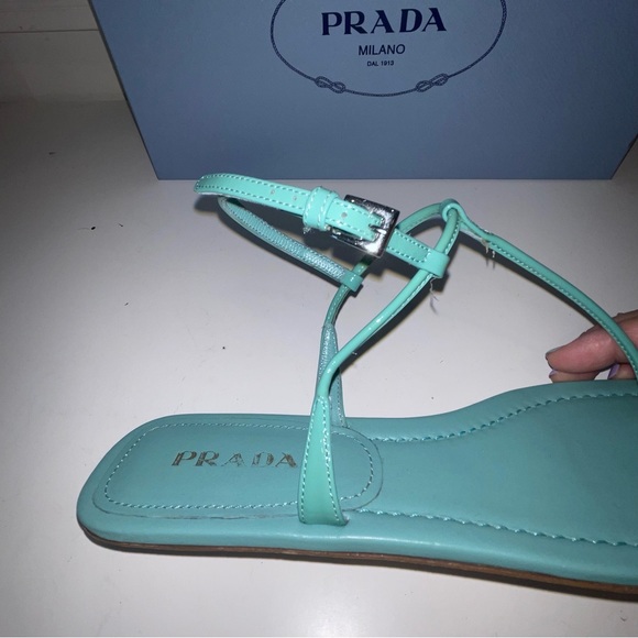 Prada Thong Summer Sandals Authentic 💯 size 38 - Picture 7 of 16